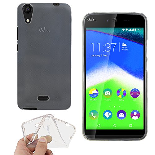 ebestStar - Coque pour Wiko Rainbow Jam 4G, Etui Protection Silicone Transparent Antichoc, Souple Slim, Transparent