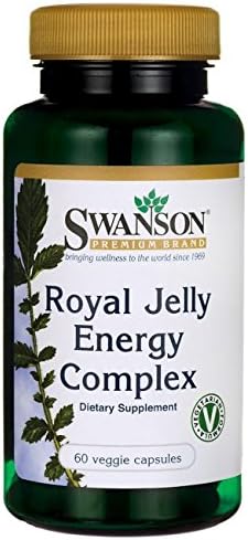 Swanson Royal Jelly Energy Complex 60 Veg Capsules