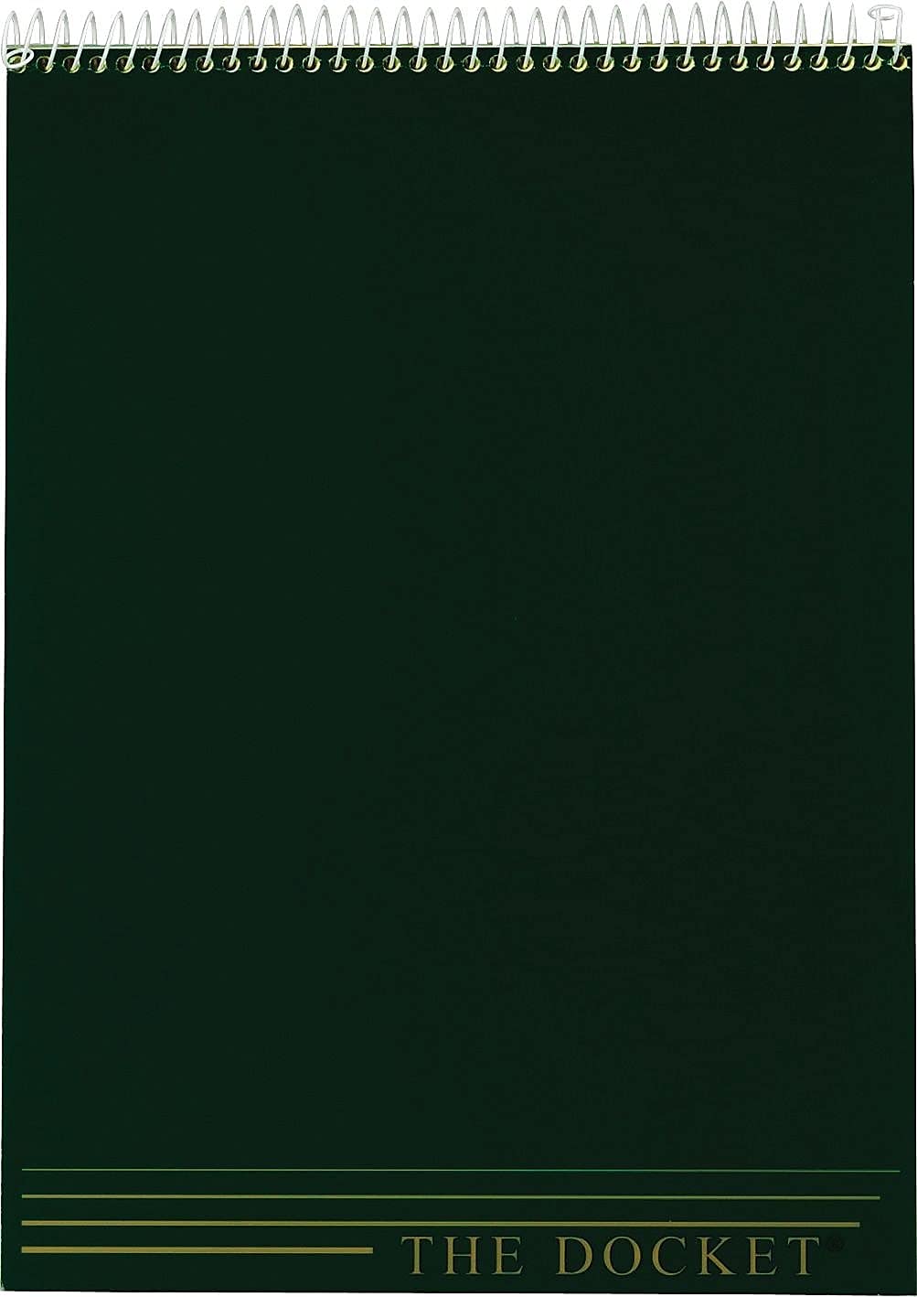 TOPS Docket Writing Tablet, Top Wirebound, 8-1/2 x 11-3/4 Inches, Canary, Legal/Wide Rule, 70 Sheets per Pad, 3 Pads per Pack (63623) - Image 2