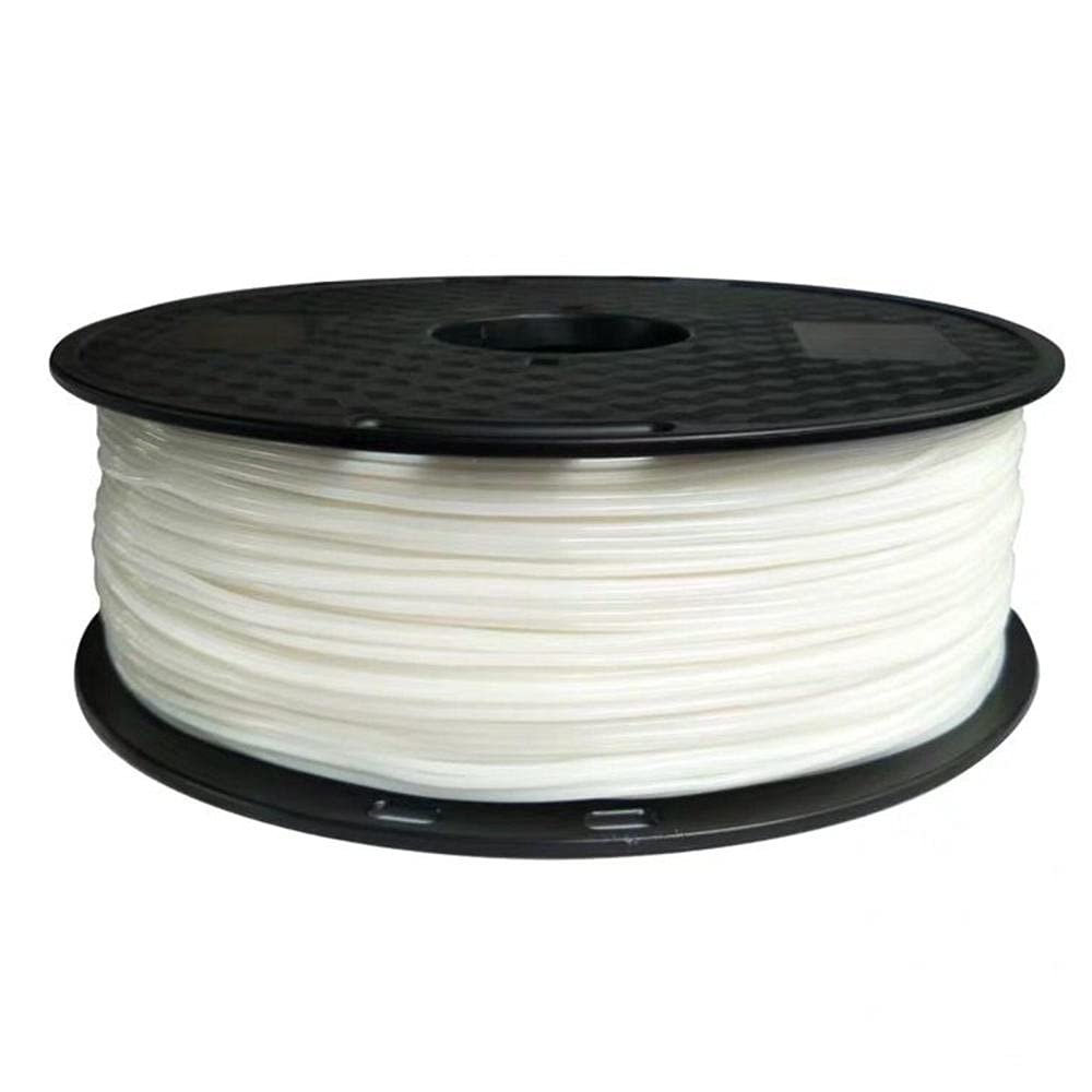 TPU 72D Filament, 1,75 mm, flexibles Filament, 3D-Drucker-Filament, 1 kg, Maßgenauigkeit +/- 0,02 mm, Schwarz-Transparent