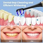 Electric Toothbrush with Water Flosser, 2 in 1 Cordless Toothbrush and Water Flosser Combo,Water Flosser for Travel and Home(Black) - Image 2