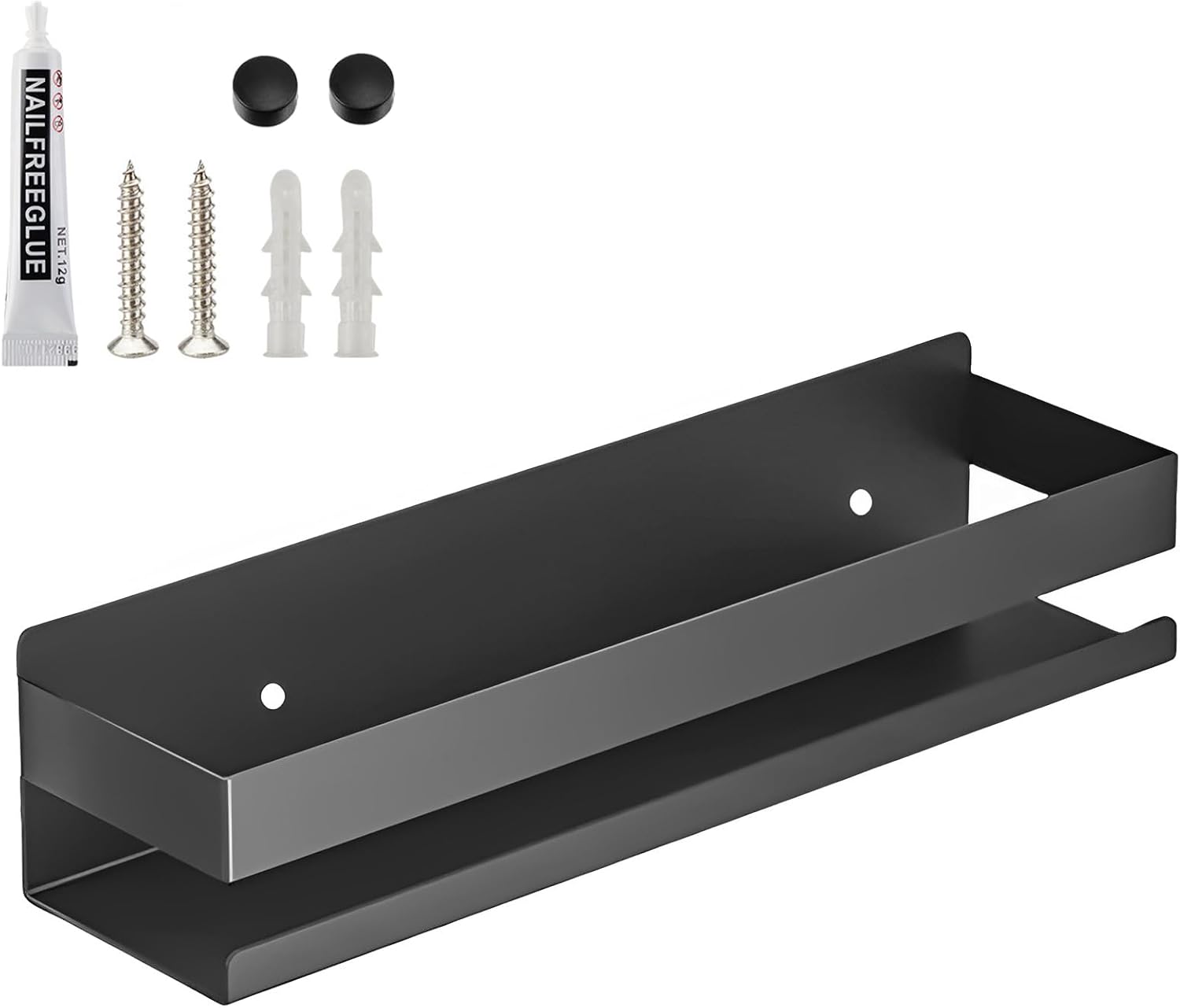 15.7inches Stainless Steel Wall Mounted Floating Shelves for Kitchen,Bathroom,Living Room Storage Shelf,Rust Protection, Easy to Clean 15.7inches Stainless Steel Wall Mounted Floating Shelves for Kitchen,Bathroom,Living Room Storage Shelf,Rust Protection, Easy to Clean