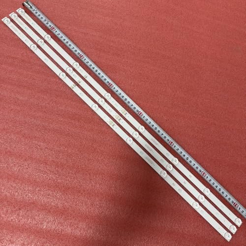 WHARGTSL Striscia di retroilluminazione a LED compatibile con sistemi K40DLJ12F TD K40DLJ12FS K40DLJ12 FS, compatibile con NORDMENDE ND40S3100J ND40S3100 J(3pcs for 1 TV)