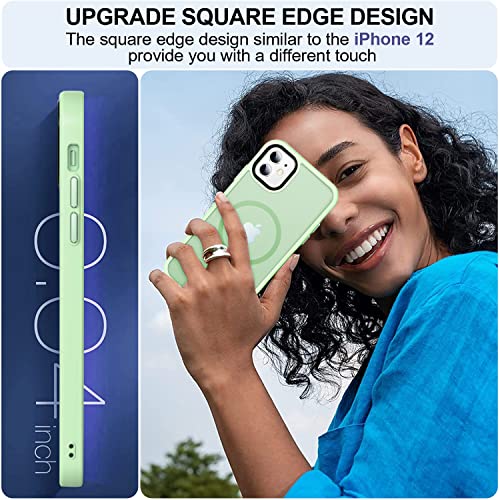 Image of MOCCA Magnetic Shockproof for iPhone 11 Case,Light Green