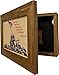 Bellewood Designs Hidden Gun Safe - Iwo Jima Wall Gun Safe - United States Marines Hidden Wall Storage - Wood Gun Cabinet - Handcrafted Gun Concealment Furniture - Hidden Gun Storage