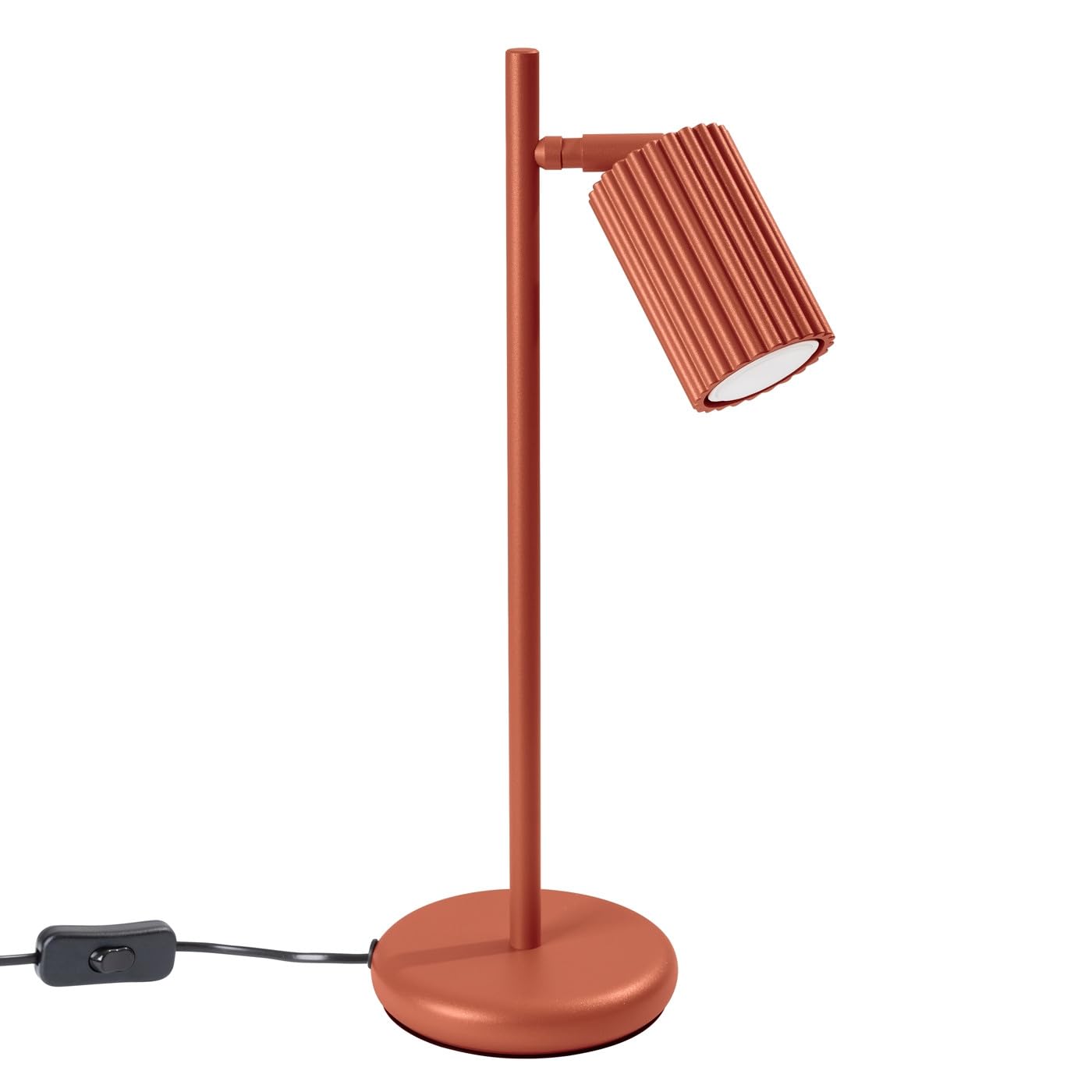 SOLLUX lighting Table lamp KARBON red Ochre