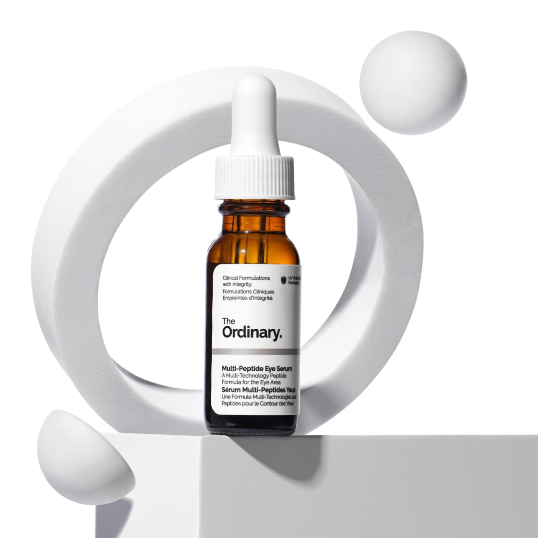 The Ordinary Multi-Peptide Eye Serum, Siero occhi Multi-Peptide, Formula anti-età per, le rughe perioculari, occhiaie e contorno occhi, 15ml