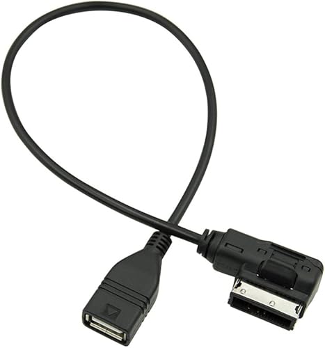 Fydun Adaptador USB, interfaz de música USB AMI MMI AUX MP3 Cable adaptador para S4 S5 S6 4F0051510G