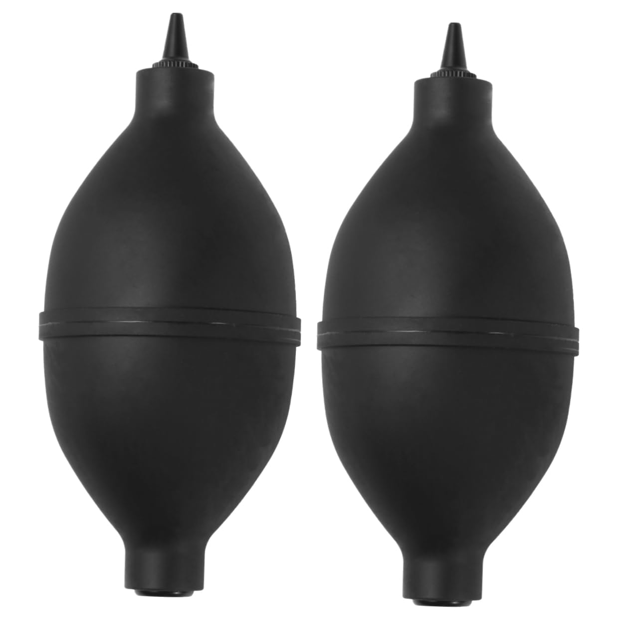 Mikikit 2pcs Silicone Air Blower Dust Cleaner Blower Keyboard Cleaning Tool Keyboard Dust Cleaner Lens Cleaner Camera Air Blower Air Compress Camera Lens Blower Keyboard Cleaner Black