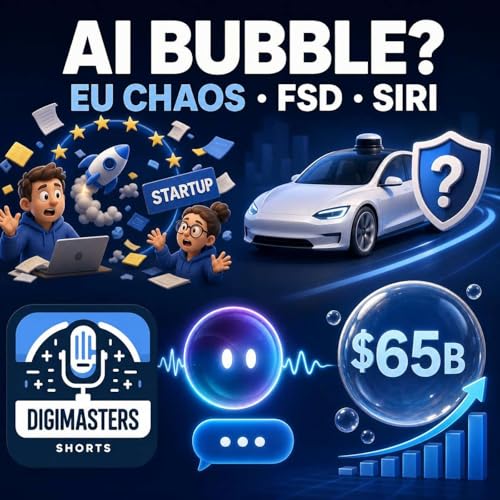 EU Startup Chaos Slows Innovation, Tesla FSD Safety Debunked, Apple Reinvents Siri, Anthropic&rsquo;s $65B AI Rise Sparks Bubble Fear