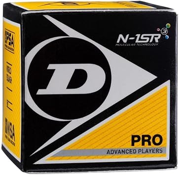 Pro Squash Ball Double Yellow Dot