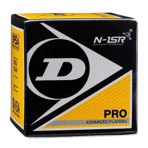 Bola de abóbora Dunlop D N 1SR, preta - bola única