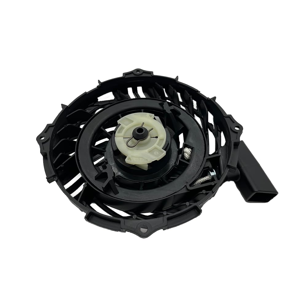Zespół rozrusznika odrzutowego kompatybilny z Troy-Bilt TB110 TB200 140cc 150cc z silnikiem BS (czarny) zastępuje Briggs & Stratton 591139 590588 593961 593959 595355