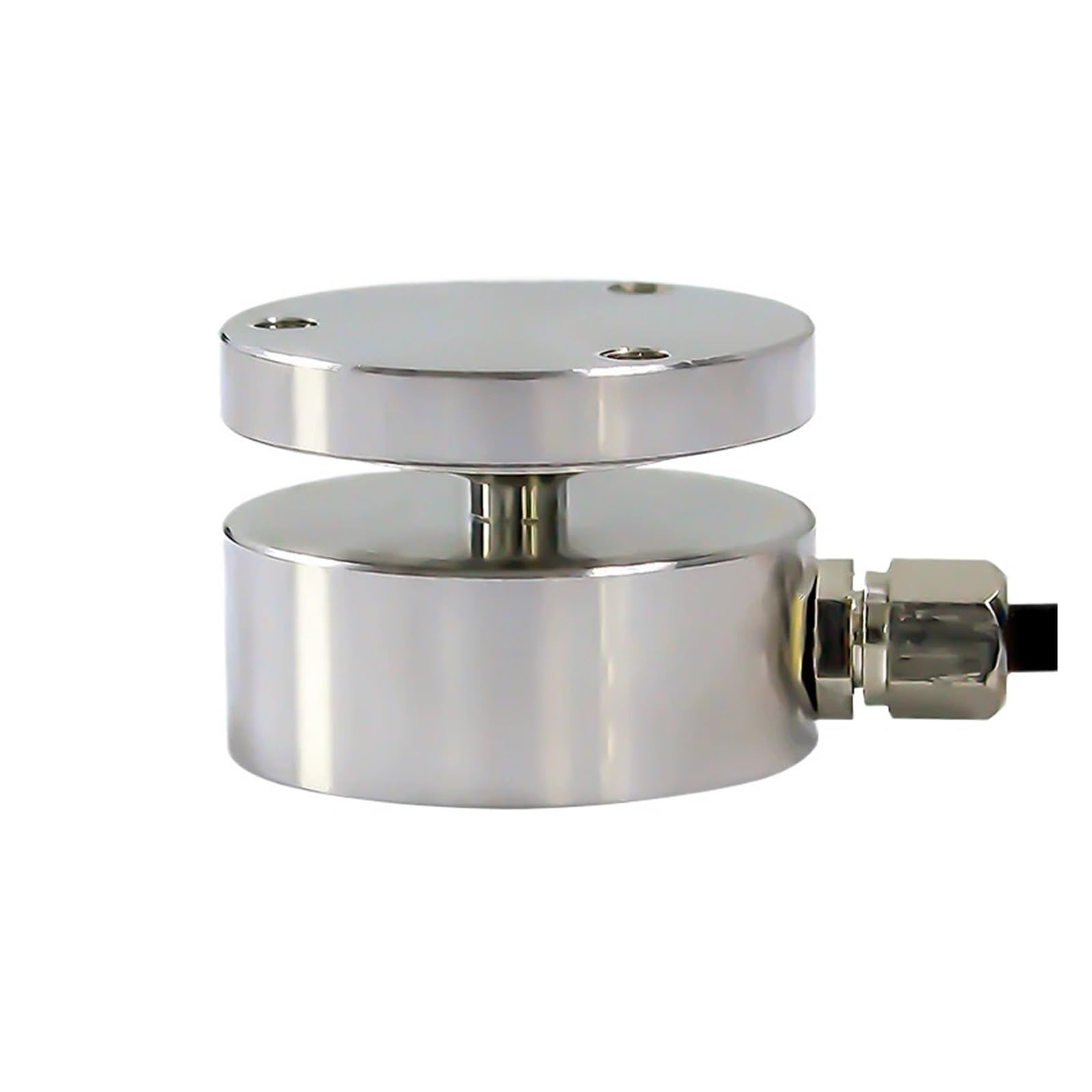 JJHQOKYNA Flat Diaphragm Tension Compression Sensor 50kg-10T Miniature Round Pan Force Load Cell Transducer(200KG)