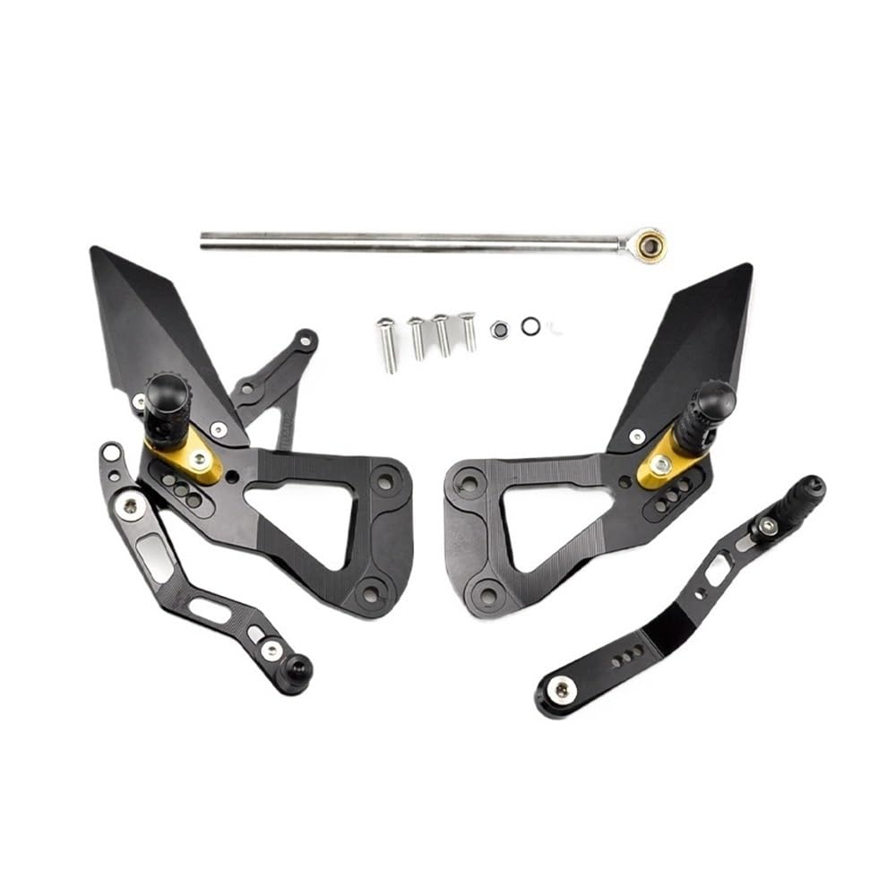 DAGMARA Gear Shifter Levers Kickstart for GSXR 1000 2017-2024 Rear Sets Heighten Pedal Adjustable Rearsets FootPegs Shift Lever Brake Gear