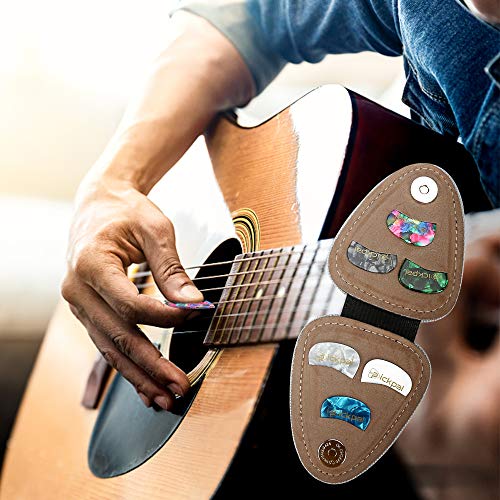 Médiators pour Guitare, Étui de Guitare en PU avec 6 Pièces Médiators de Guitare, Pour Guitare/Guitare Électrique/Basse… - Les Beatles, Paul McCartney, John Lennon, RIngo Starr, George Harrison Médiators pour Guitare, Étui de Guitare en PU avec 6 Pièces Médiators de Guitare, Pour Guitare/Guitare Électrique/Basse… – Image 7