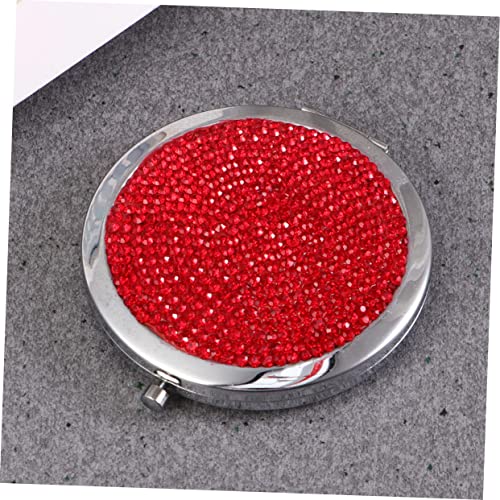 Espejo compacto redondo doble cara Baluue para maquillaje miniatura 5