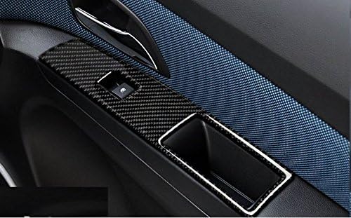 Eppar® New Carbon Fiber Window Control Cover 4PCS for Chevrolet Cruze 2009-2015