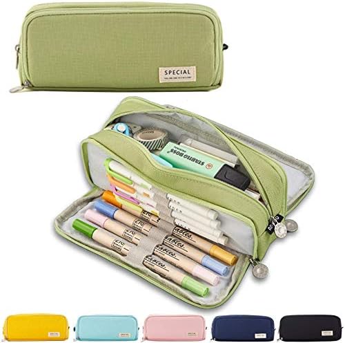 X SIM FITNESSX Federmäppchen Federtaschen Teenager Mädchen Mäppchen Etui Stifte 3 Fach, Große Kapazität Pencil Case für Schule & Büro