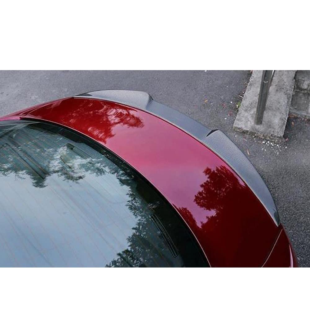 Tylny Spojler Bagażnika Samochodu Z Włókna Węglowego Deflektor Splitter Body Kit Tylna Klapa Tylna Skrzydło Dla Alfa Romeo Dla Giulia Sedan 2015-2018(A)