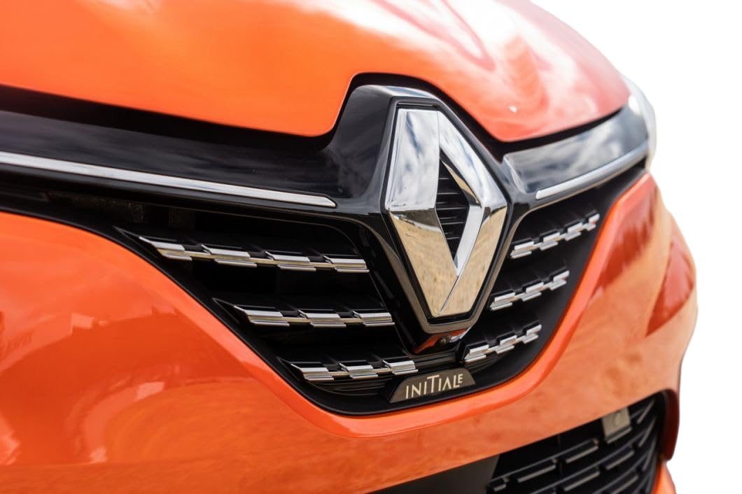 Chromowana kratka ze stali nierdzewnej, 6 szt. do Renault Clio V 2019+, srebrna