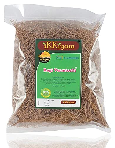 Ammi Samayal Ragi Vermicelli | No Maida Semia/Sewai Veggie Delight Ideal For Weight Loss | Natural Kezhvaragu/Sevai Yummy Desert | Healthy & Tasty Finger Millet Vermicelli | Pack of 1 | 1 Kg (B09GGBGPZ4) Amazon Price History, Amazon Price Tracker