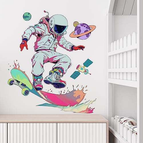 Vinilo Decorativo Astronauta RoyoLam 2 Hojas 60x44 cm miniatura 2