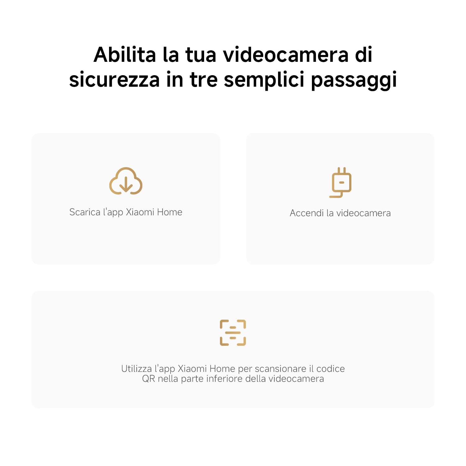 XIAOMI C201 Telecamera WiFi Interno 1080P — immagine 14 di 16