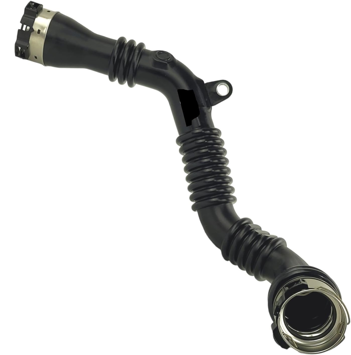 Manguito Compatible con Renault Fluence Grand Scenic/Megane/Scenic III 1.6 dCi (2011-) Tubo Manguito para Intercooler Aire Turbo 144603264R Negro