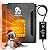 Dog House Heater, Pet House Heater with Thermostat, 300W Safe Dog Heater for Outside Dog Houses with Adjustable Temperature & Timer & 6FT Anti Chew Cord, Easy to Install