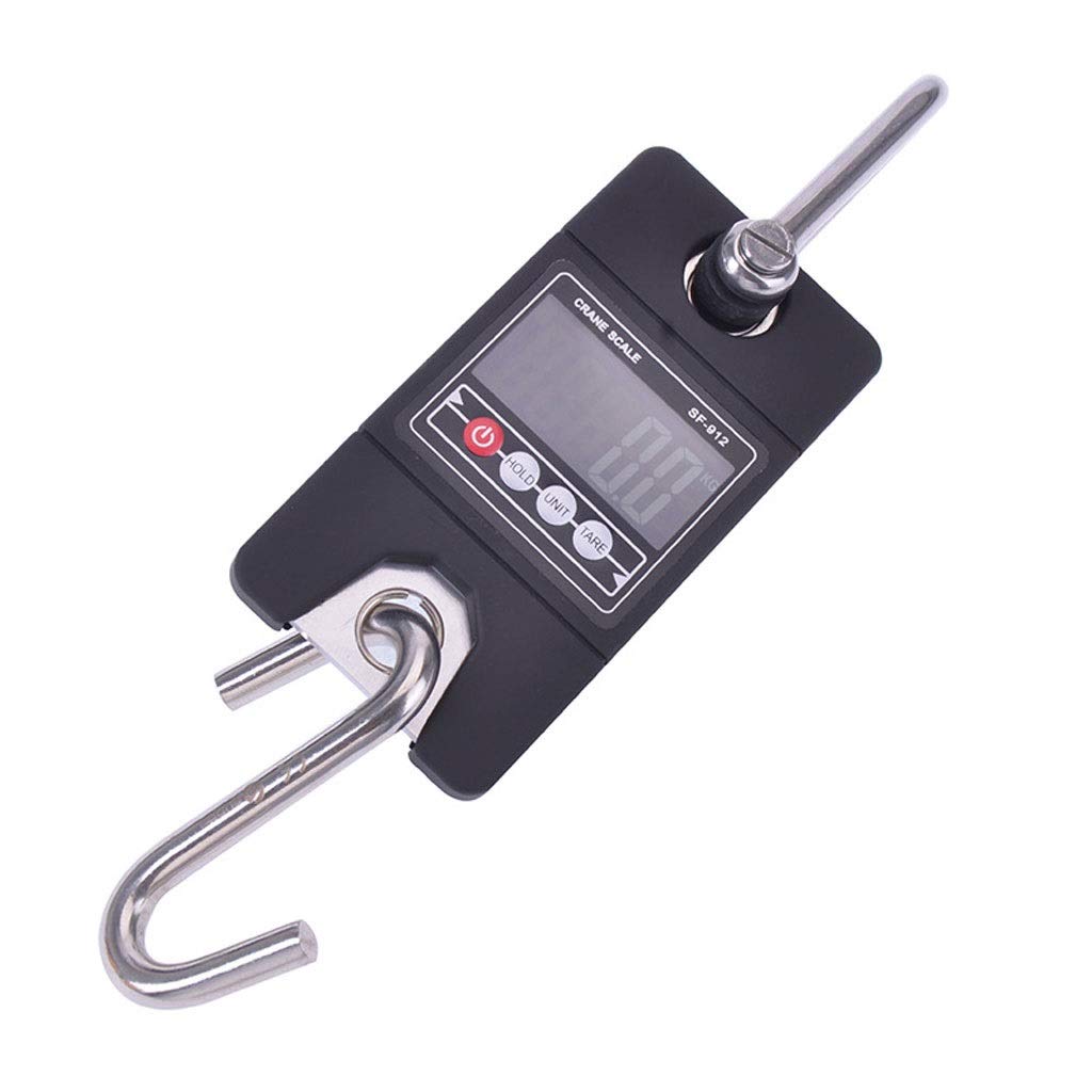 Electronic Scale - Detachable Hanging Luggage Scale, Led Diaplay &amp; Tare Features Portable Industrial Digital Scales