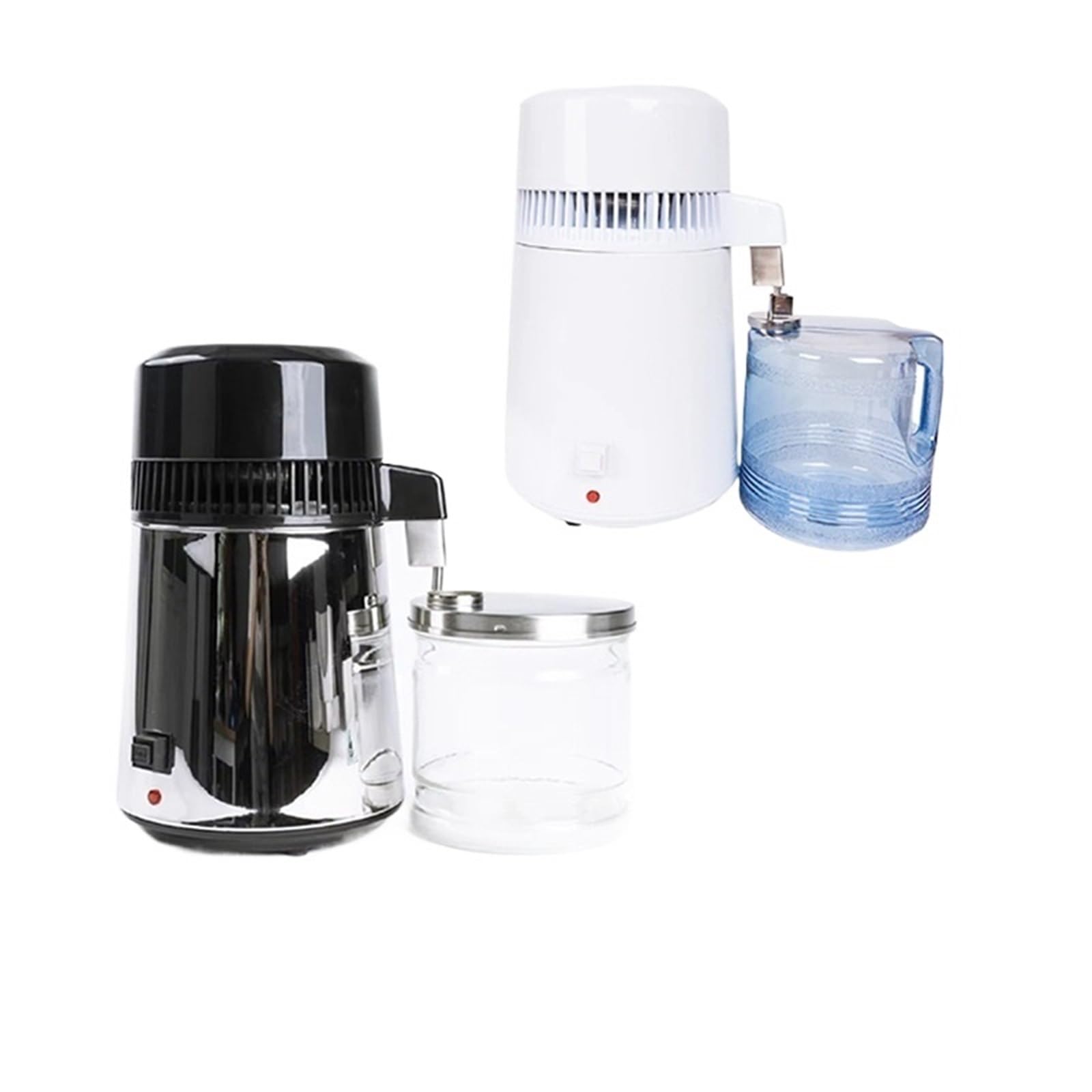 máquina destiladora de agua, Destilador De Acero Inoxidable 4L 750W Temperatura Ajustable Control Digital Destilación Purificador Agua Filtro
