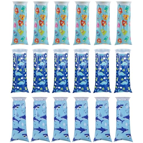 Luxvara 18 Piezas Bolsas de Vómito,Bolsas para Náuseas con Anilla,Bolsas Vomito Coche Niños,Bolsas para Náuseas Alta Capacidad,para Mareos, Mujeres Embarazadas, Conductores de Taxis