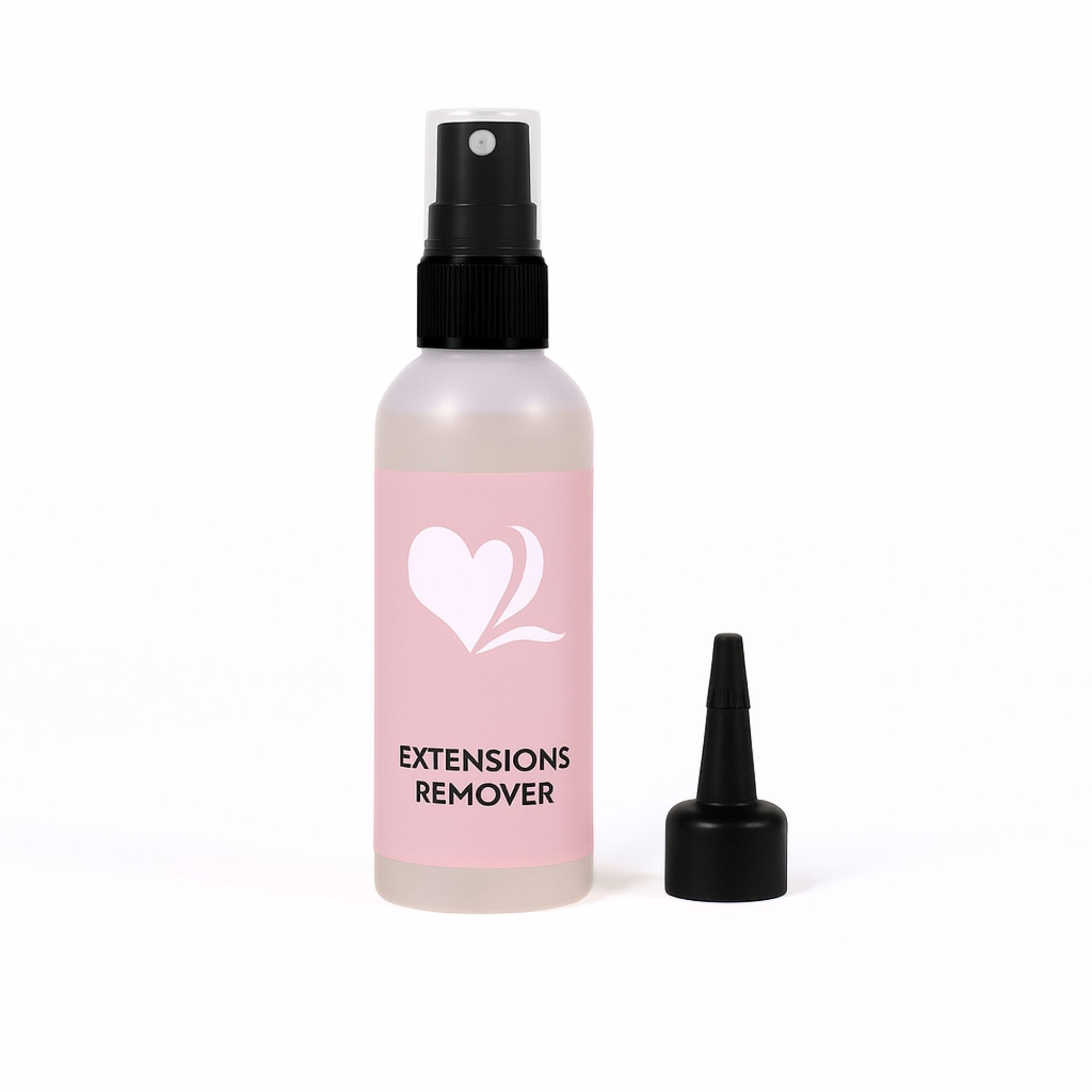 hair2heart Bonding Solvent 100 ml Extensions Remover - Keratin Bonding Remover and Tape Extension Solution, Removes Extensions Gently and Gently