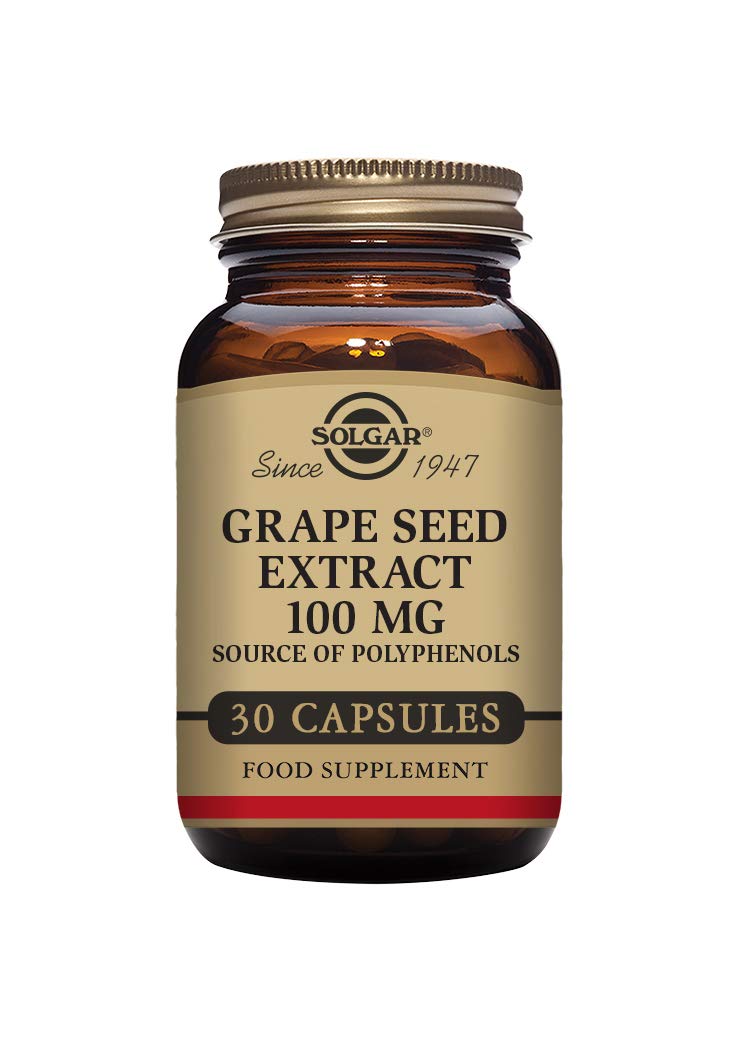Solgar Grape Seed Extract 100Mg Vegicaps 30 Vegicaps