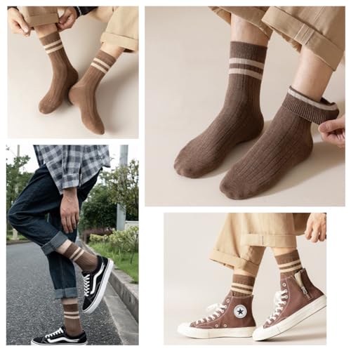 Mens Athletic Cotton Socks Five Pack Ankle Sock3
