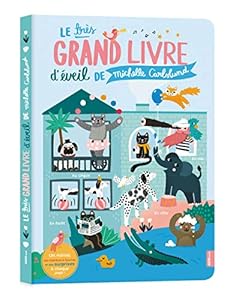 Mon très grand livre d'éveil - Les animaux de Michelle Carlslund