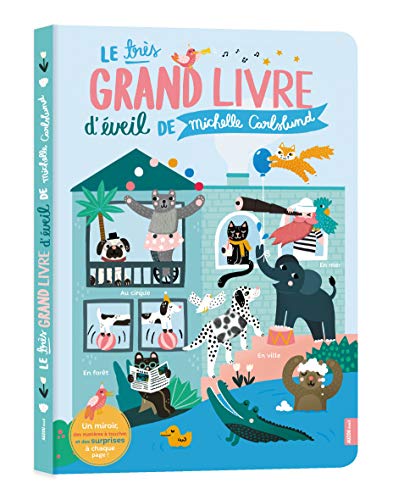 Mon très grand livre d'éveil - Les animaux de Michelle Carlslund
