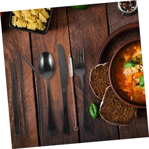 Ustensiles cuisine acier inoxydable avec couverts service longue durée - 3