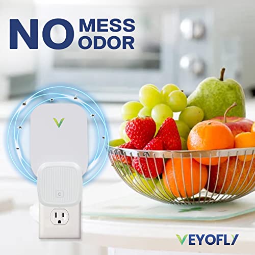 Veyofly Fly Trap - Catcher & Killer For Fruit Flies, Mosquitos, Gnats, Moths - Non-Zapper Traps For Inside Your Home - Safer Home - Other Insects #TOP4