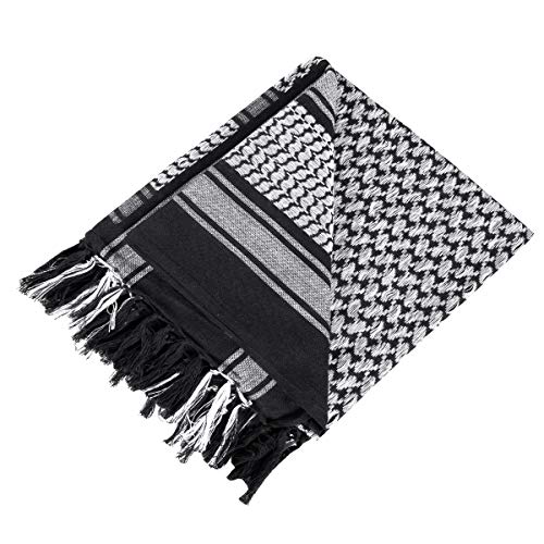 image for FREE SOLDIER 100% Cotton Scarf Military Shemagh Tactical Desert Keffiy