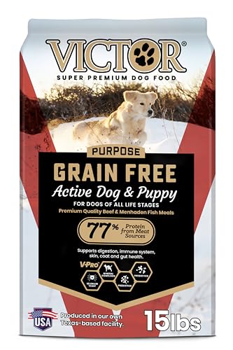 VICTOR Super Premium Dog Food – High Protein...