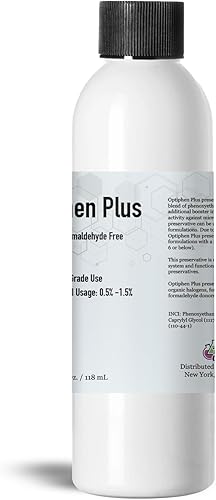 Miniatura 3 de Optiphen Plus Conservante para cosméticos, Optiphen Natural Presevative para lociones que hacen productos de bricolaje, sueros (4 onzas  4.0 fl oz)