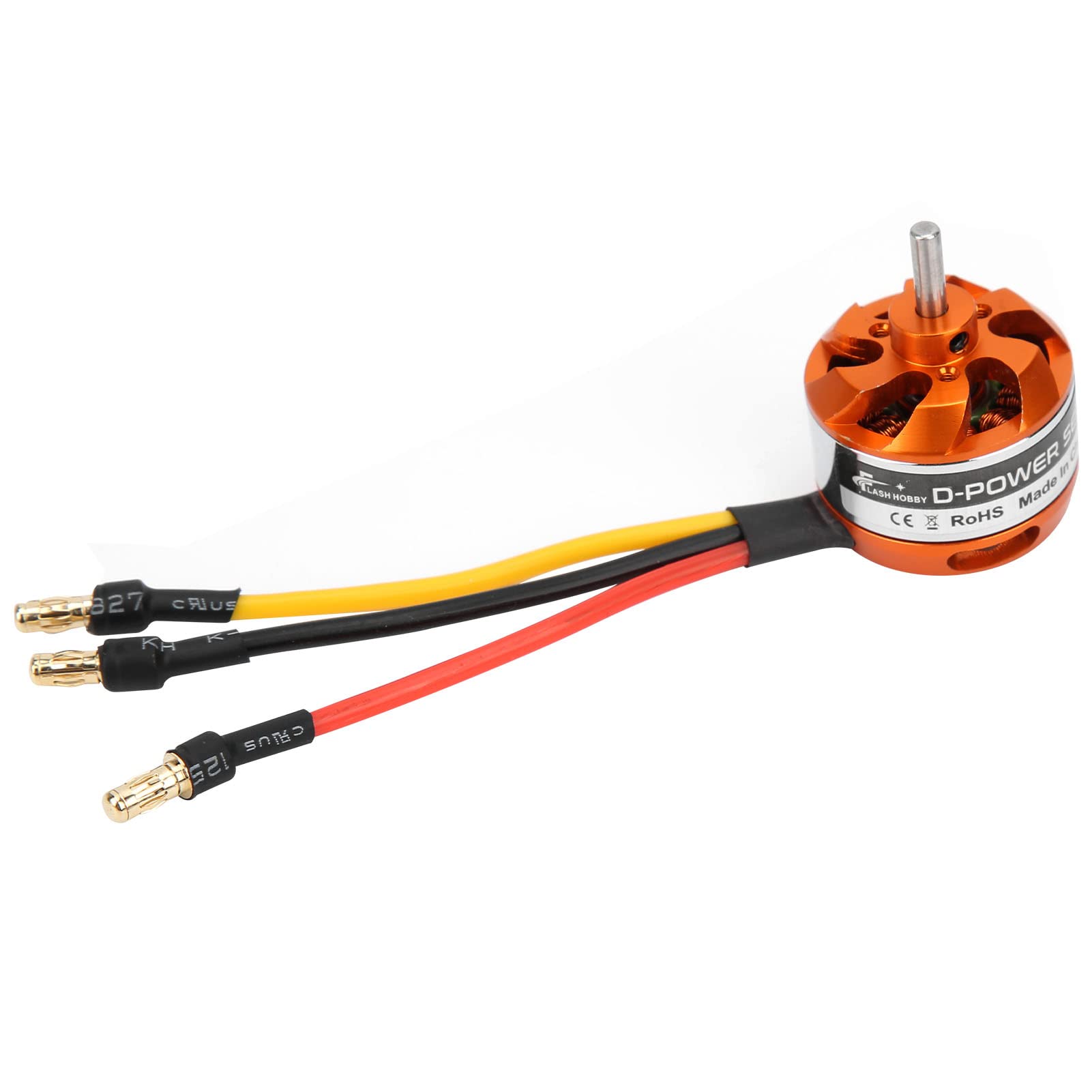 D2822 Brushless Motor with Adapter RC Motor Replacement Complete Motors for RC FixedWing Airplane 1100KV 1450KV 1800KV 2600KV Electric Motors & Parts (1800KV) - Image 4
