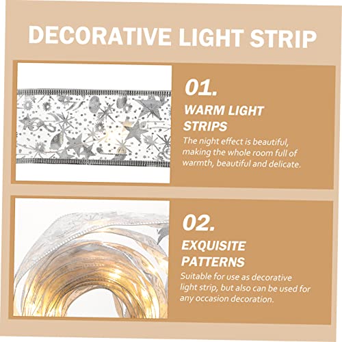 Tira de Luz Chic Ribbon Zerodeko para Decoración miniatura 3