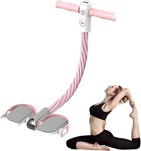 Miniatura 8 de Tirador de pedal de cuerda de tensión, cuerda de tracción, ejercicio de sentadilla, entrenamiento de abdomen para estirar el vientre, entrenamiento