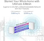ASUS ZenWiFi BT6 WiFi 7 Mesh Router - Tri-Band, 7.6k sq. ft. x2 WAN (2 PK)