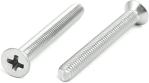 Miniatura 2 de X-DREE M3x25mm 316 Stainless Steel Phillips Countersunk Bolt Machine Screw 30pcs(M3x25mm 316 Acero Inoxidable Phillips Tornillo Avellanado Tornillo