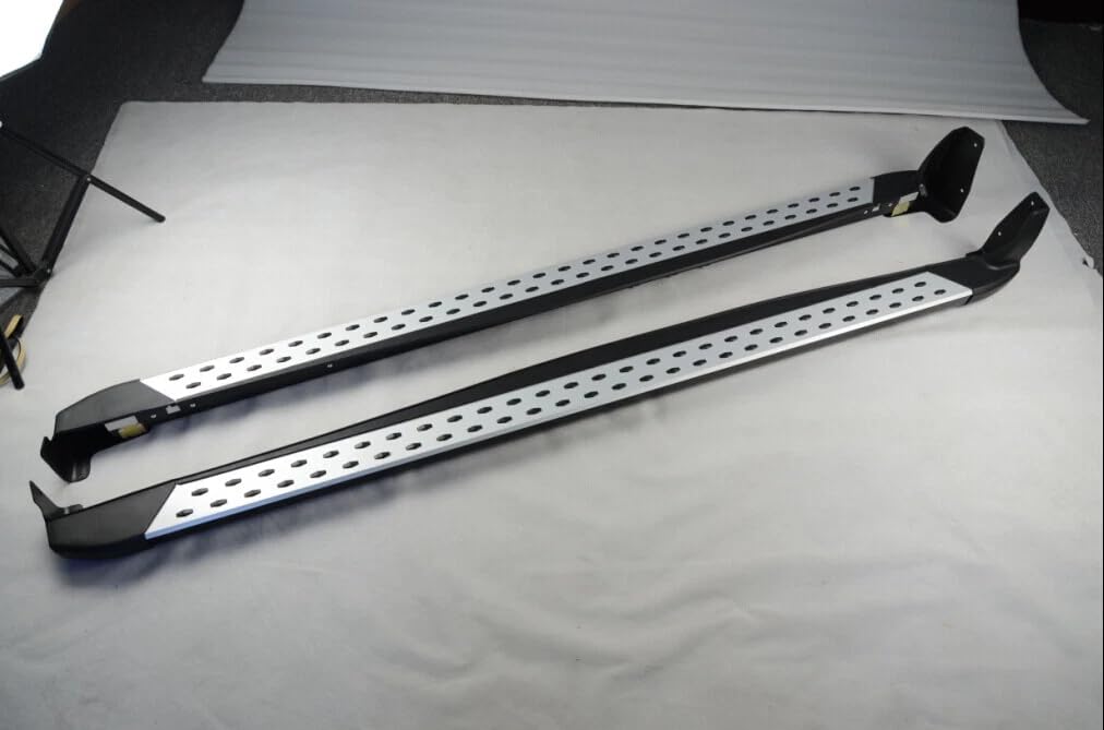 2Pcs Running Board Side Step Aluminum Fits for Honda CRV 2012 2013 2014 2015 2016 Pedal Nerf Bar Fixed (with Brackets