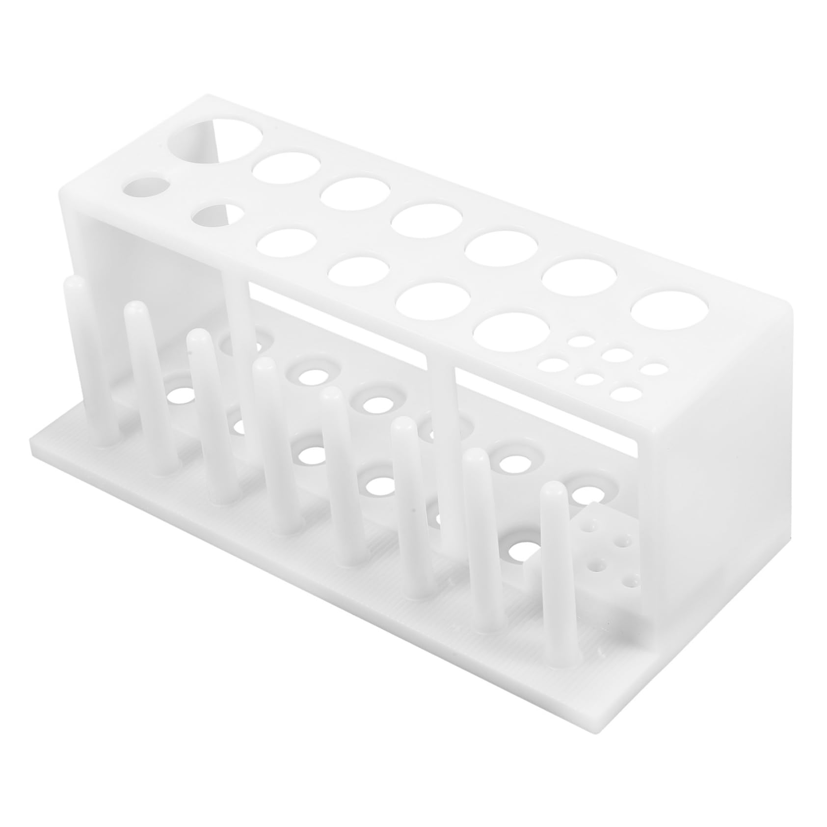 SOLUSTRE 5stücke Test Tube Rack Und Stifte Praktischer Für Labor-röhrchen Vielseitiger Ständer Für Testtuben Für Aufbewahrung Und Trocknung Im Labor
